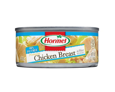Hormel Chicken Breast Premium with Rib Meat in Water - 5 Oz
