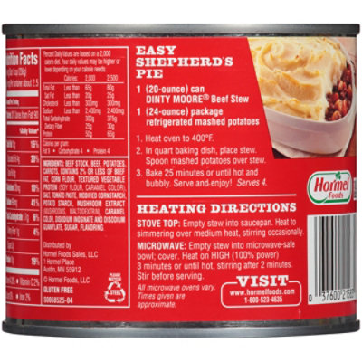 Dinty Moore Beef Stew - 20 Oz - Image 6