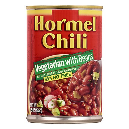 Hormel Chili Vegetarian with Beans 99% Fat Free - 15 Oz - Image 3