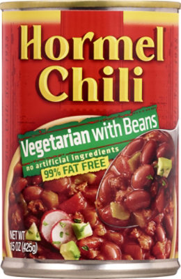 Hormel Chili Vegetarian with Beans 99% Fat Free - 15 Oz - Image 2