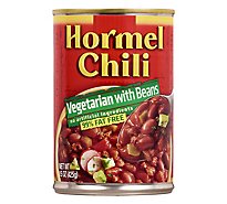 Hormel Chili Vegetarian with Beans 99% Fat Free - 15 Oz