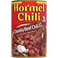 Hormel Chili Chunky with Beans - 15 Oz - Image 2