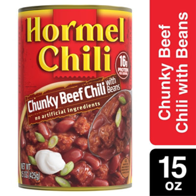 Hormel Chili Chunky with Beans - 15 Oz - Image 2