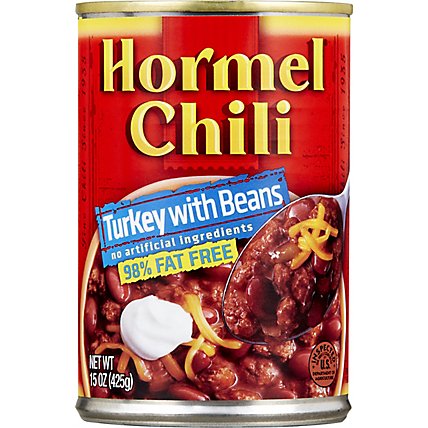 Hormel Chili Turkey with Beans - 15 Oz - Image 2