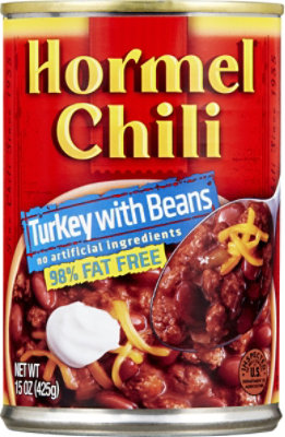 Hormel Chili Turkey with Beans - 15 Oz - Image 2