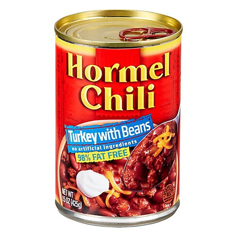 Hormel Chili Turkey with Beans - 15 Oz