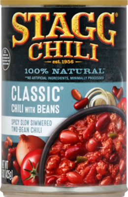 Stagg Chili With Beans Classic - 15 Oz - Image 2