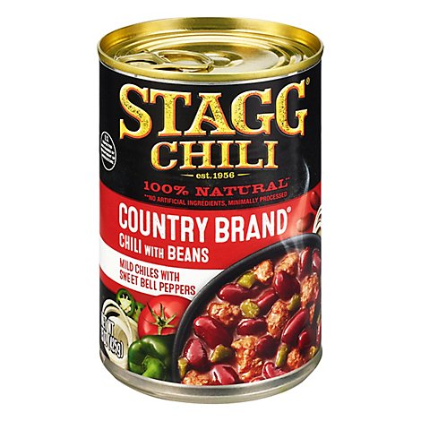 Stagg Chili With Beans Country Brand Mild - 15 Oz