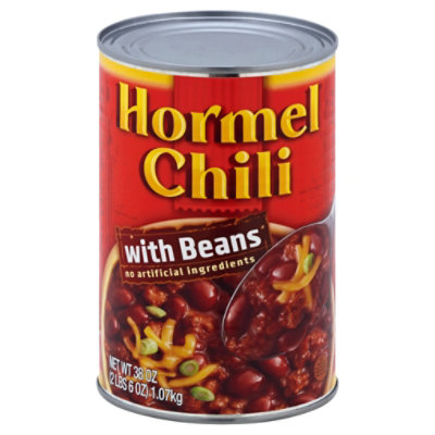 Hormel Chili with Beans - 40 Oz