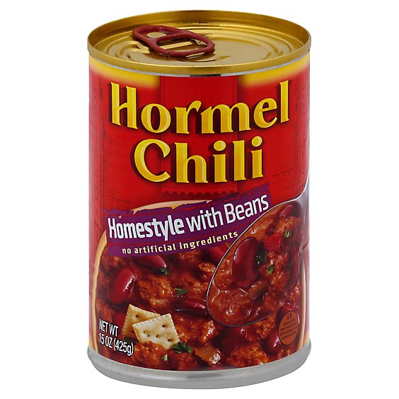 Hormel Chili Homestyle with Beans - 15 Oz