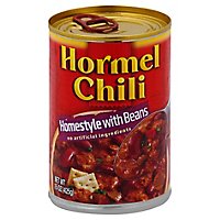Hormel Chili Homestyle with Beans - 15 Oz - Image 1