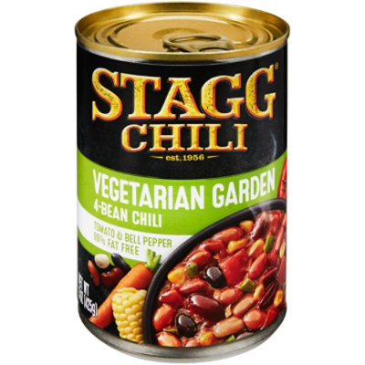 Stagg Chili With Beans Vegetable Garden Four-Bean 99% Fat Free - 15 Oz - Image 3