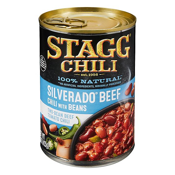Stagg Chili With Beans Silverado Beef 97% Fat Free - 15 Oz
