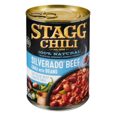 Stagg Chili With Beans Silverado Beef 97% Fat Free - 15 Oz - Image 1