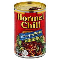 Hormel Chili Turkey No Beans 98% Fat Free - 15 Oz - Image 1