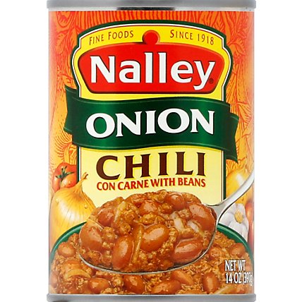 Nalley Chili Con Carne With Beans And Onions - 14 Oz - Image 2