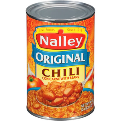 Nalley Original Chili Con Carne With Beans - 40 Oz - Image 1