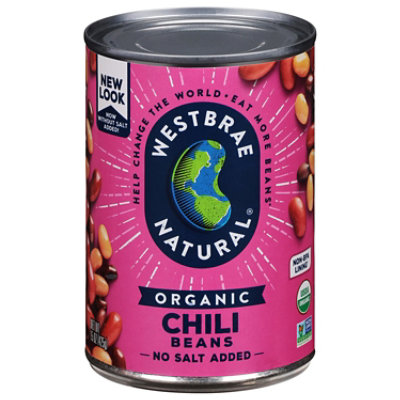 Westbrae Natural Organic Beans Chili Low Sodium Can - 15 Oz - Image 2