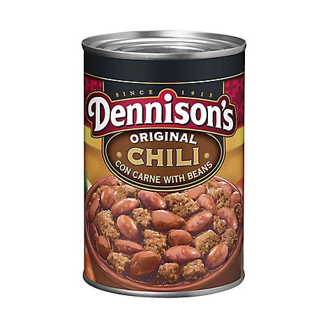 Dennisons Chili Con Carne with Beans Original - 40 Oz