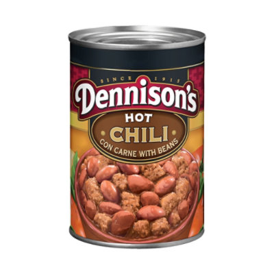 Dennison's Hot Chili Con Carne With Beans - 15 Oz