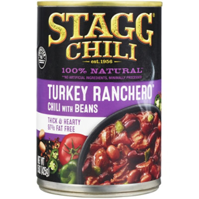 Stagg Chili With Beans Turkey Ranchero 97% Fat Free - 15 Oz - Image 2