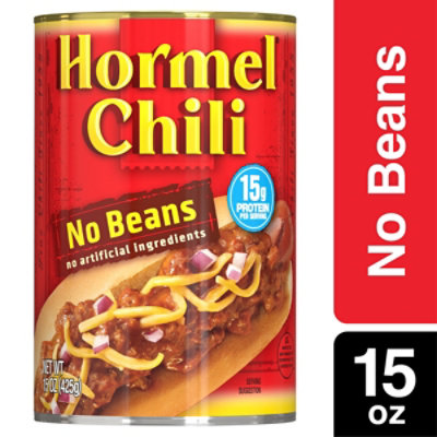 Hormel Chili No Beans Can - 15 Oz - Image 2