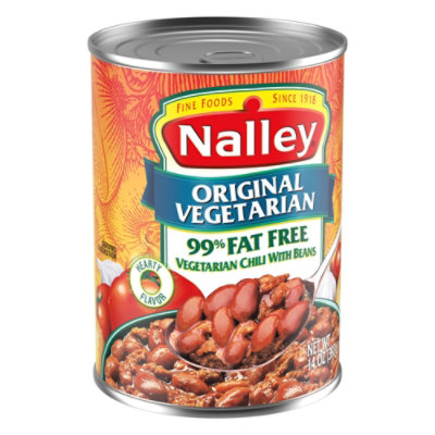 Nalley 99% Fat Free Original Vegetarian Chili With Beans - 14 Oz - Image 2