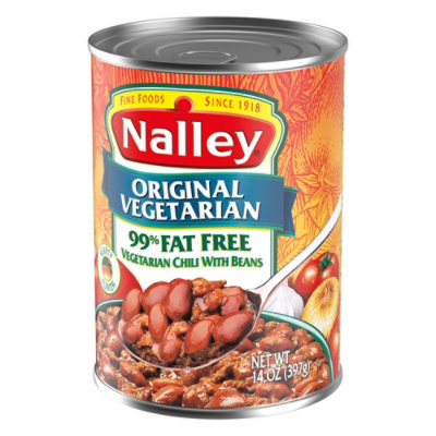 Nalley 99% Fat Free Original Vegetarian Chili With Beans - 14 Oz - Image 3