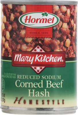 Hormel Mary Kitchen Corned Beef Hash Homestyle 50 Reduced Fat 15 Oz   124100015 C1N1