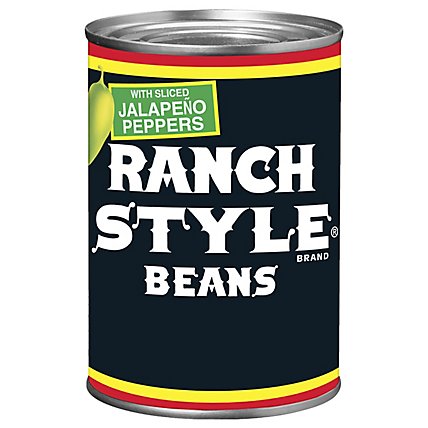 Ranch Style Beans With Sliced Jalapeno Peppers Canned Beans - 15 Oz - Image 2