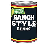 Ranch Style Beans With Sliced Jalapeno Peppers Canned Beans - 15 Oz