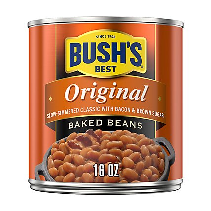 BUSH'S BEST Original Baked Beans - 16 Oz - Image 1