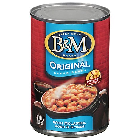 B&M Beans Baked Original - 16 Oz