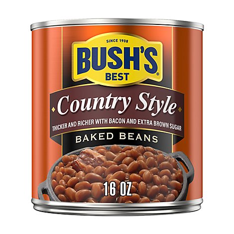 Bushs Beans Baked Country Style - 16 Oz