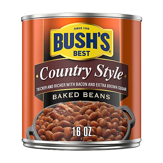 BUSH'S BEST Country Style Baked Beans - 16 Oz