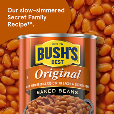 BUSH'S BEST Original Baked Beans - 8.3 Oz - Image 2