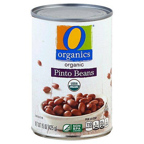 O Organics Organic Beans Pinto - 15 Oz