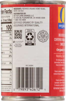 O Organics Organic Beans Red Kidney - 15 Oz - Image 5