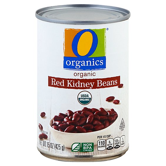O Organics Organic Beans Red Kidney - 15 Oz
