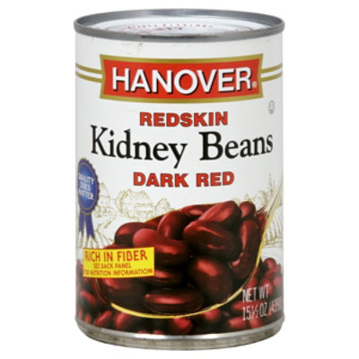 Hanover Beans Kidney Redskin Dark Red - 15.5 Oz - Image 1