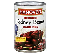 Hanover Beans Kidney Redskin Dark Red - 15.5 Oz