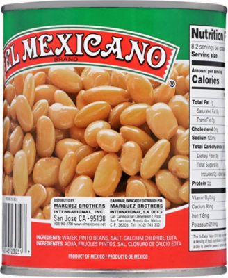 El Mexicano Beans Pinto - 30 Oz - Image 4