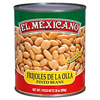 El Mexicano Beans Pinto - 30 Oz - Image 1