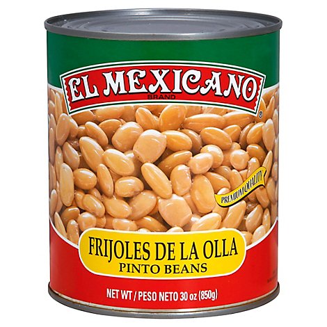 El Mexicano Beans Pinto - 30 Oz