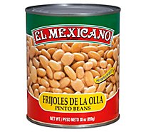 El Mexicano Beans Pinto - 30 Oz