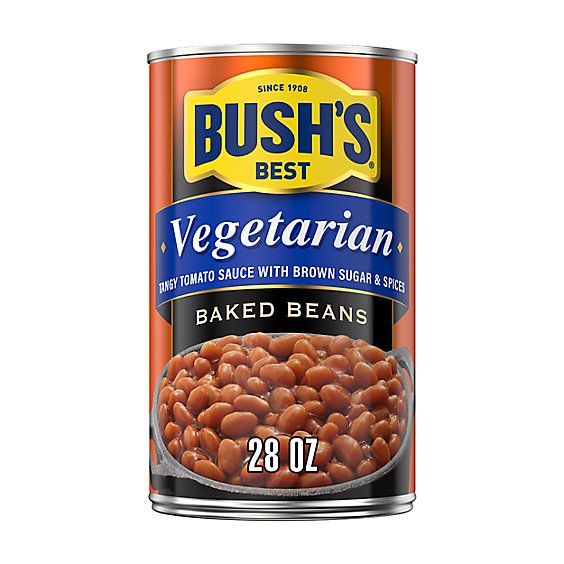 BUSH'S BEST Vegetarian Baked Beans - 28 Oz