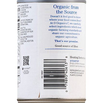 O Organics Organic Beans Garbanzo - 15 Oz - Image 3