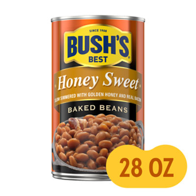 BUSH'S BEST Honey Sweet Baked Beans - 28 Oz - Image 1