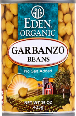 Eden Organic Beans Garbanzo - 15 Oz - Image 2