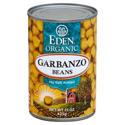 Eden Organic Beans Garbanzo - 15 Oz - Image 1